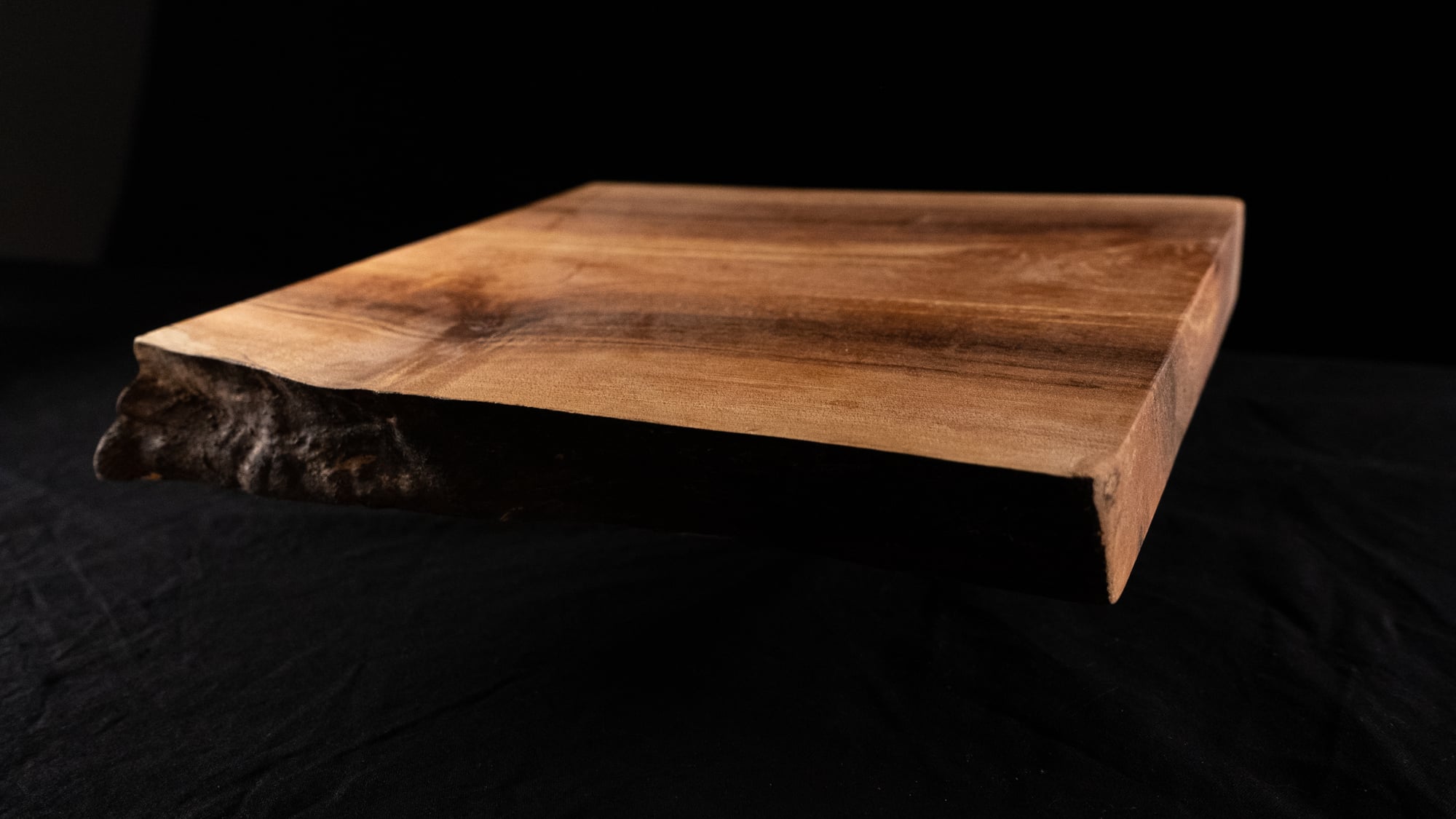live edge serving board